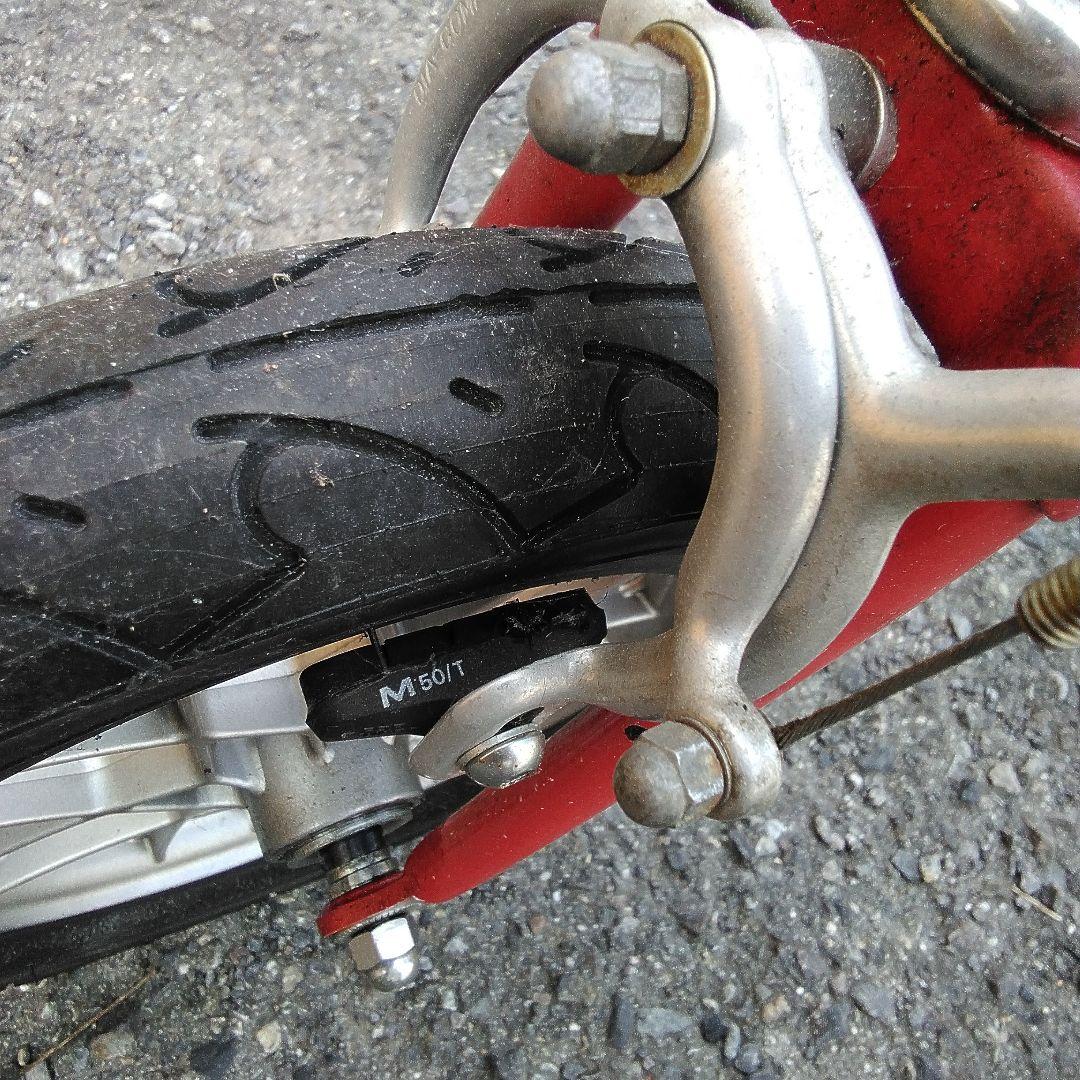 ブリヂストンワンタッチピクニカ12インチ折りたたみ 10mmピッチチェーン