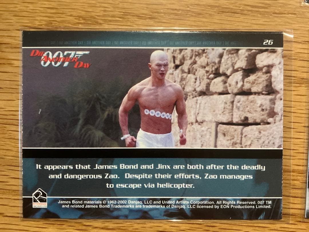 007 ダイ•アナザー•デイ　トレカ　9枚セット