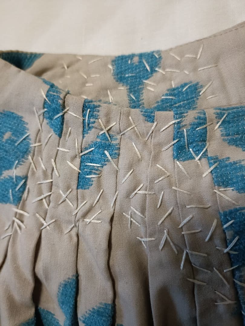 未使用　ミナペルホネン　garden　スカート　素人長期保管品