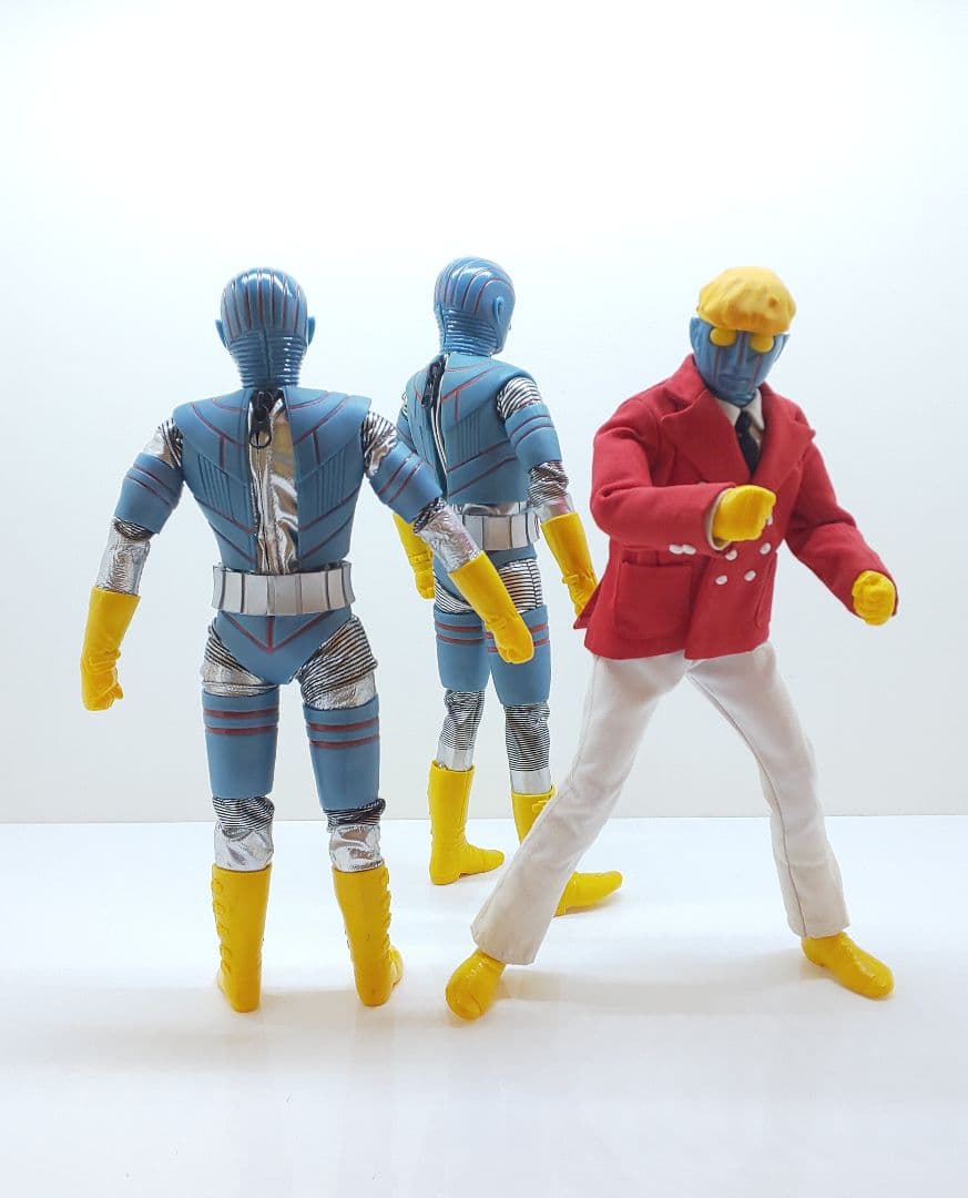 30cm可動❗ロボット刑事K◎ 3体セット♪特撮/昭和/RAH☆