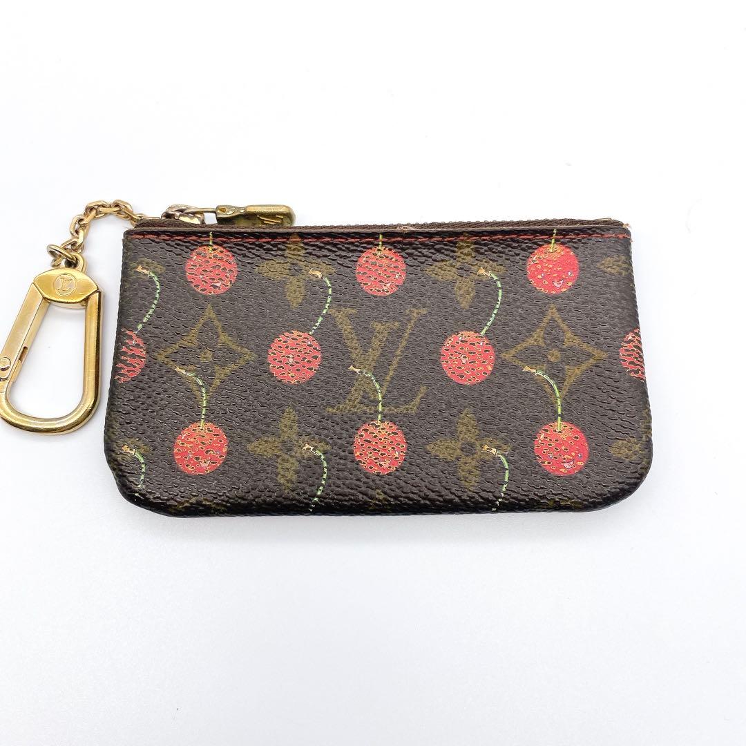 ルイヴィトン モノグラム チェリー ポシェットクレ ケース 村上隆
