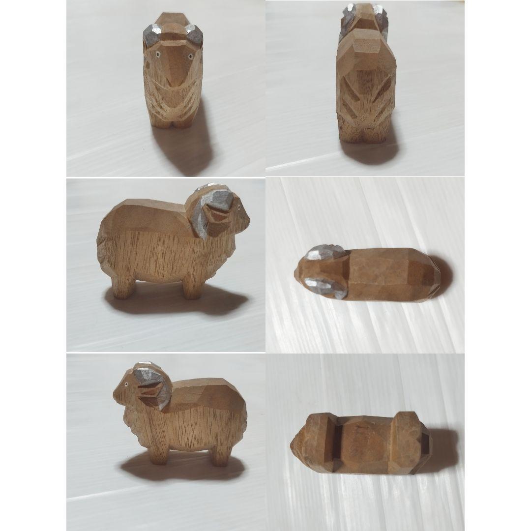 大林杜寿園 奈良一刀彫 干支 十二支セット 小サイズ ※現行品ではご