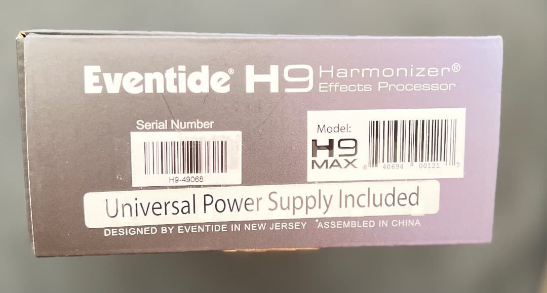 未使用 Eventide H9 MAX H9 Harmonizerイーブンタイド
