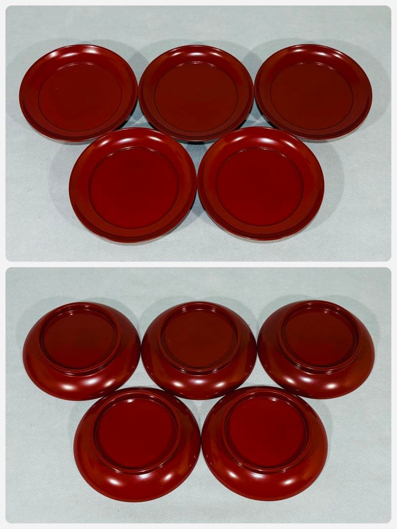 天然木　朱塗　懐石道具セット　美品　茶道具　懐石道具　送料込