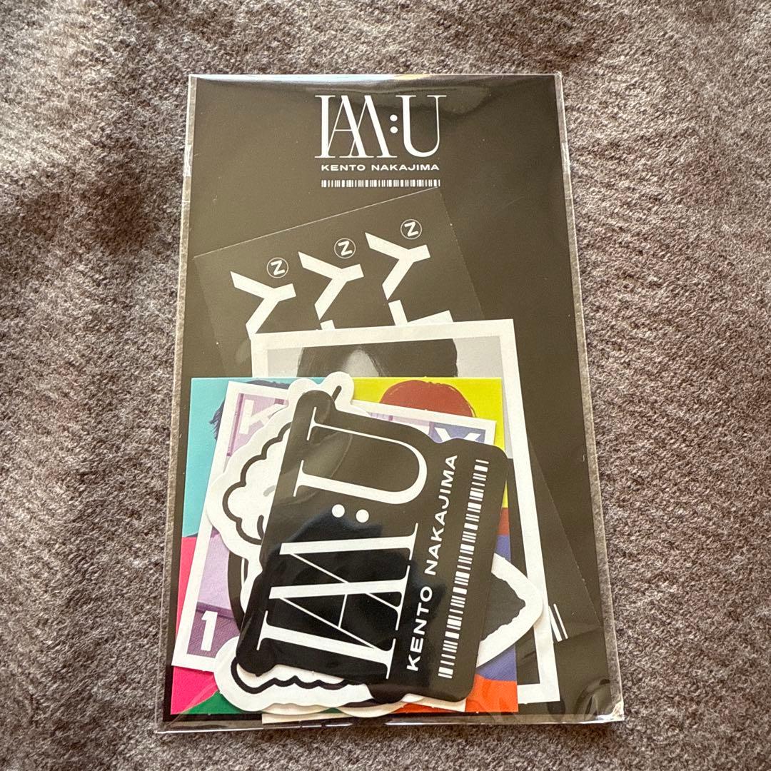 中島健人 FIFTEEN LOVE NKzip U:nityサイズ ステッカー