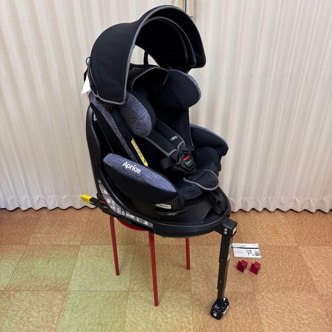 クリーニング済 綺麗 新生児 アップリカ フラディアグロウ ISOFIX