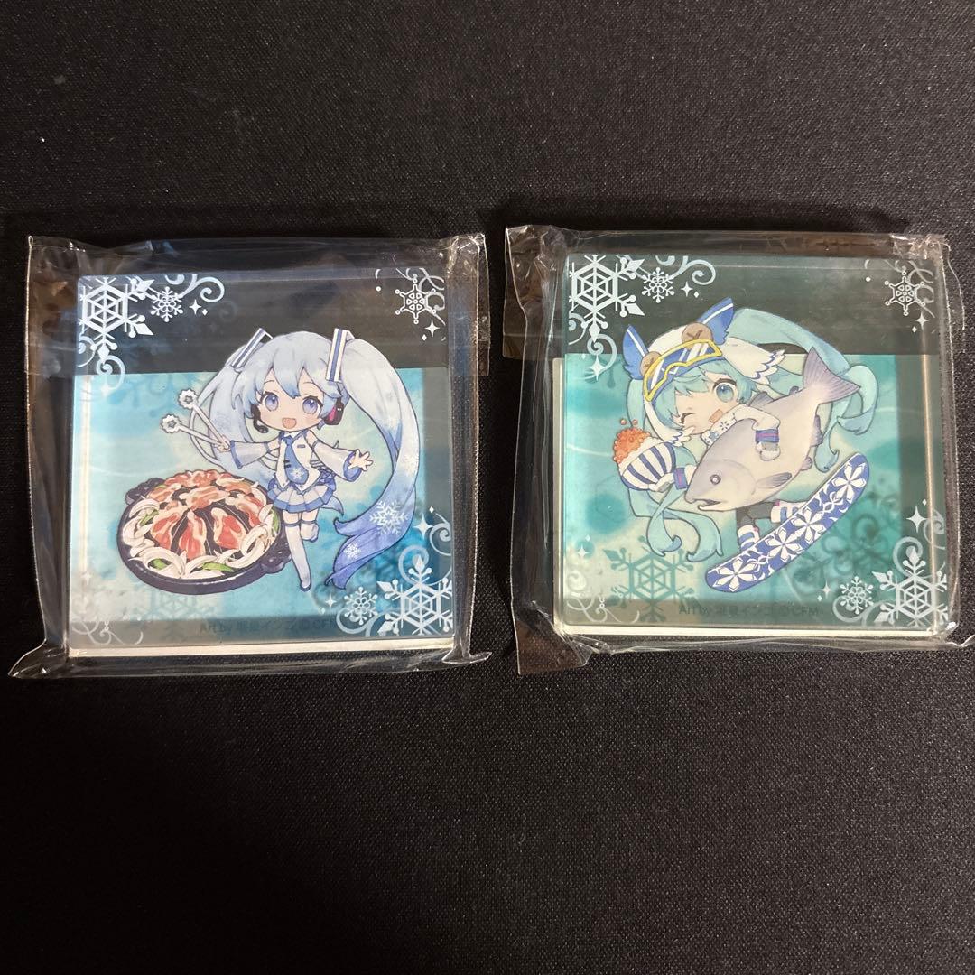 雪ミク AS ミニ アクリル ブロック - メルカリ