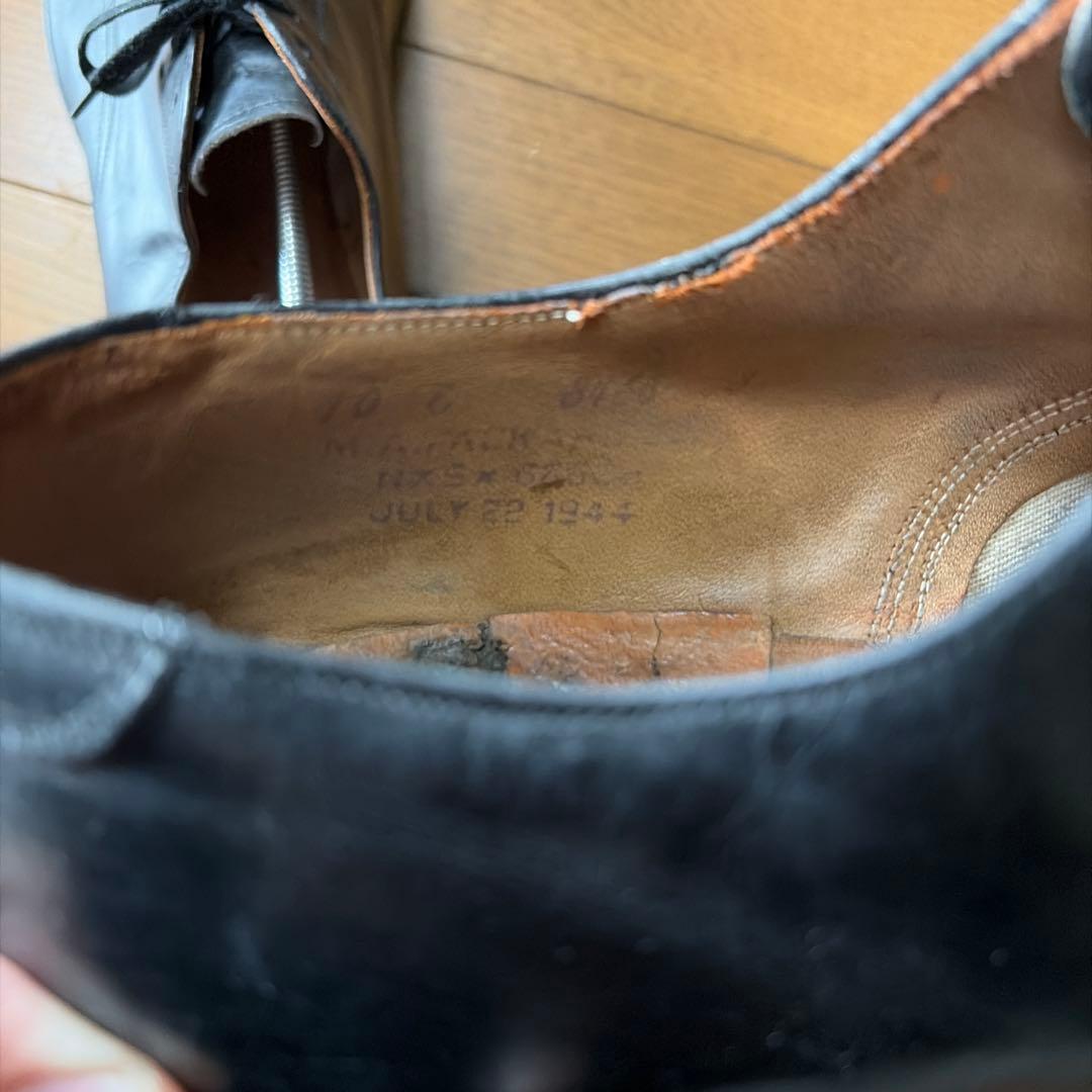 【激レア】40's U.S.NAVE サービスシューズ 28cm～28.5cm