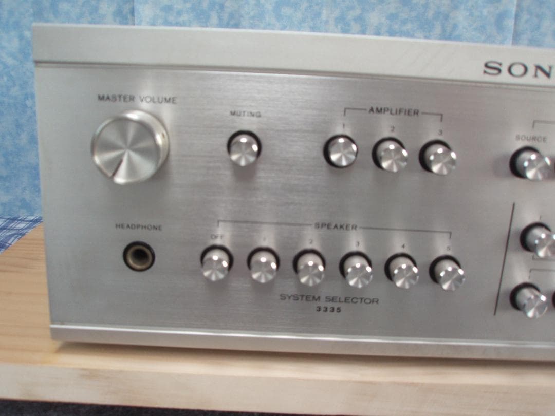 れんぱぱ様専用】SONY システムセレクター ASS-3335 ジャン