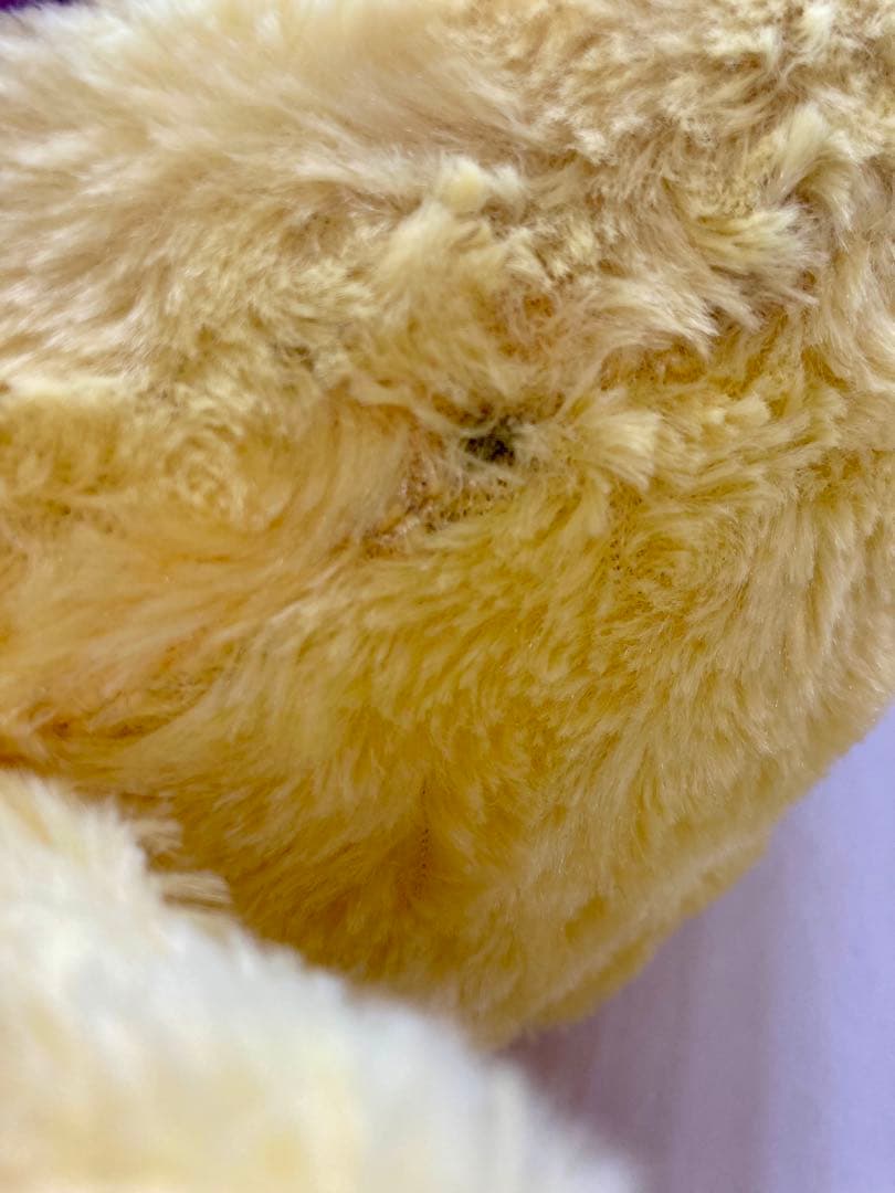 メガBIG かおもじん ねこみみ 超希少トラ猫 全長50cm 右脇下破れあり