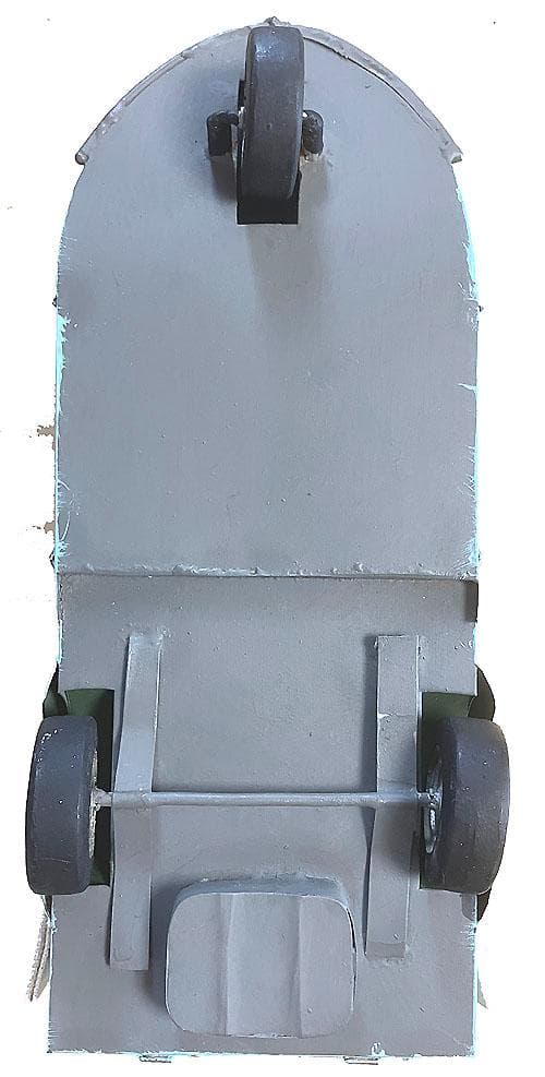 【注目アイテム】ブリキ自動車 改造自作品　ダイハツ　ミゼット　※素人製作