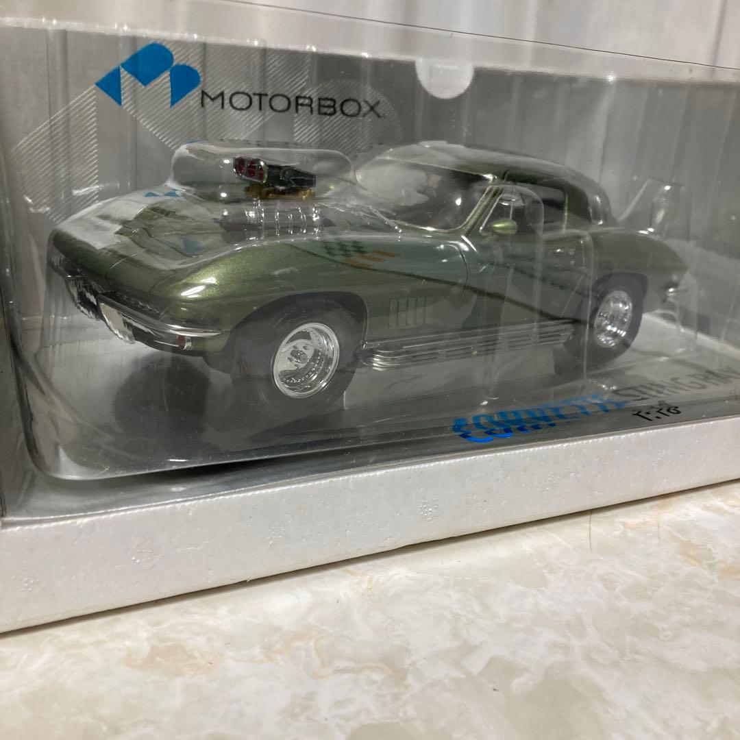 MOTOR BOX CORVETTE STINGRAY 1/18 京商　超レア