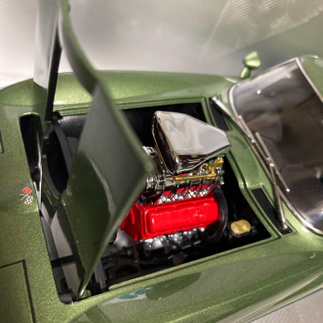 MOTOR BOX CORVETTE STINGRAY 1/18 京商　超レア