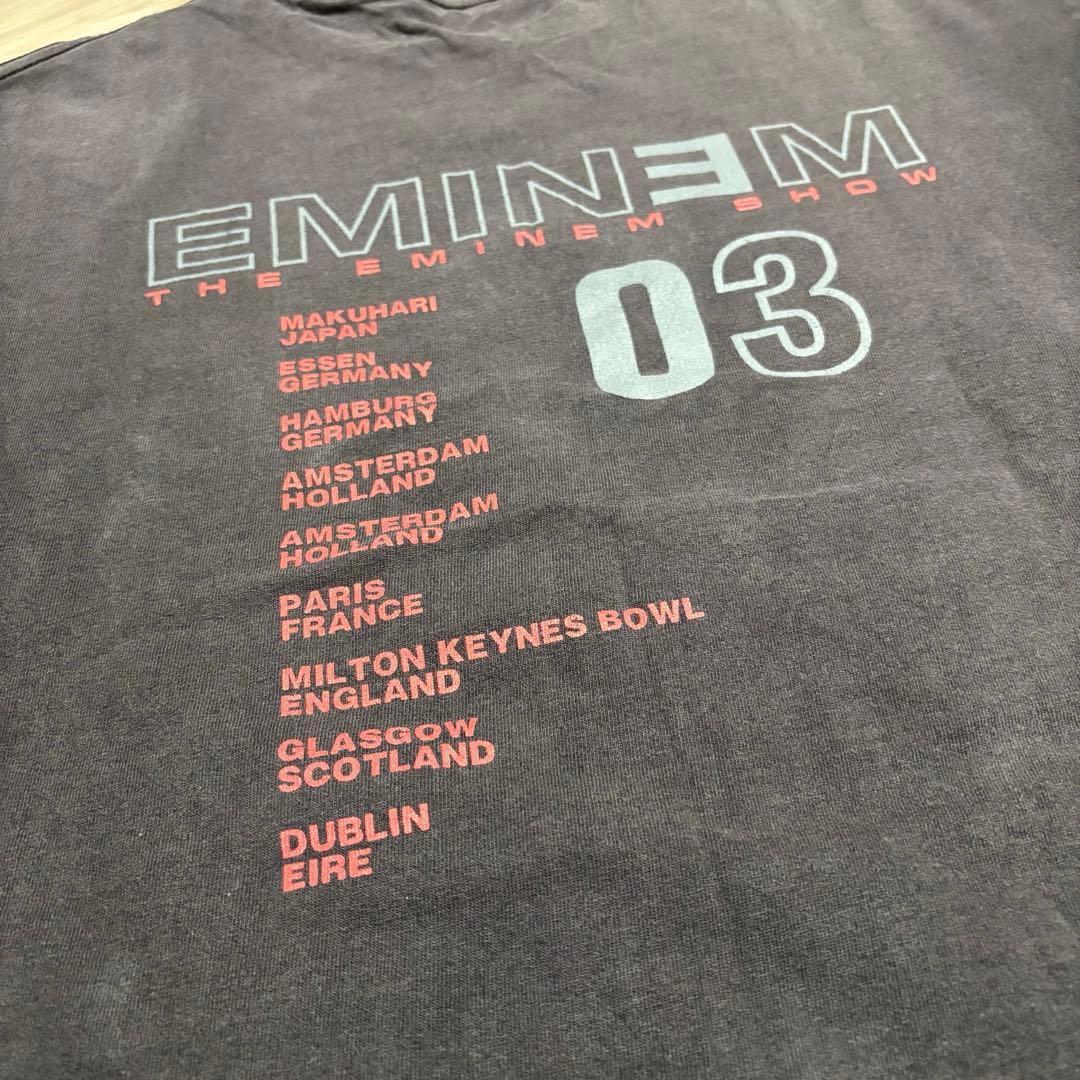 【週末限定セール】00s Eminem エミネム ツアーTシャツ L SHOOT
