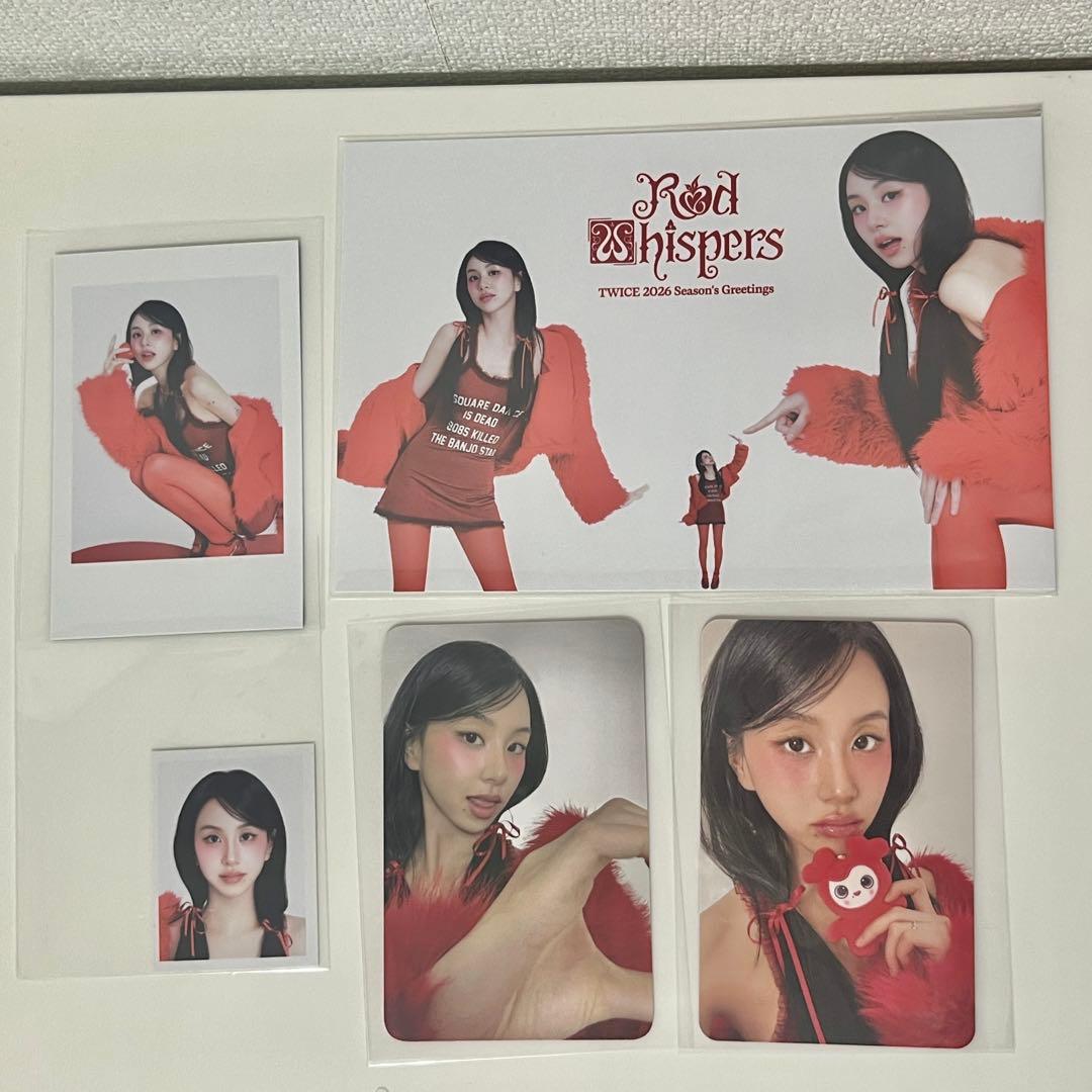 TWICE 2026 韓国 シーグリ チェヨン セット - メルカリ