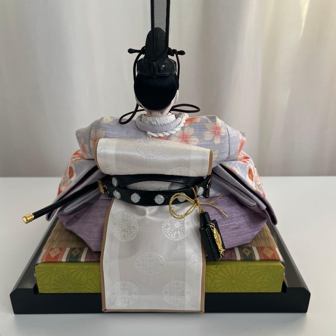 親王飾り　吉徳大光　吉徳監修　京都西陣伝統裂地