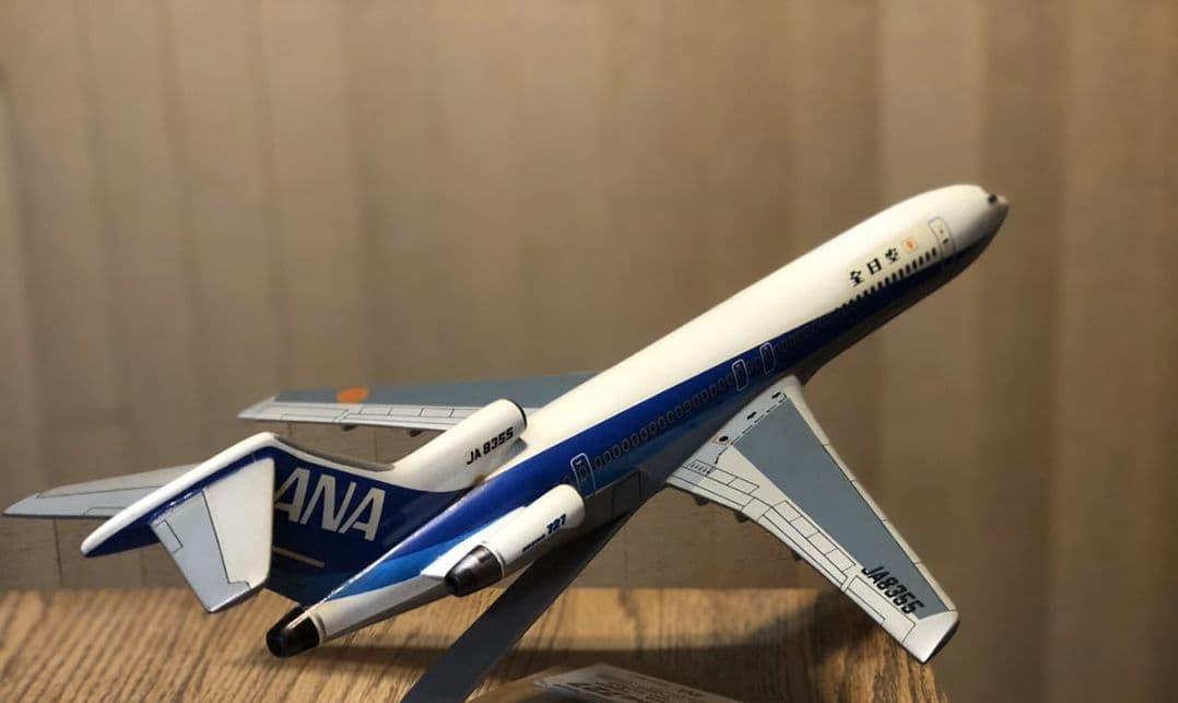 稀少】ANA B727−200 1/100 ラストフライト