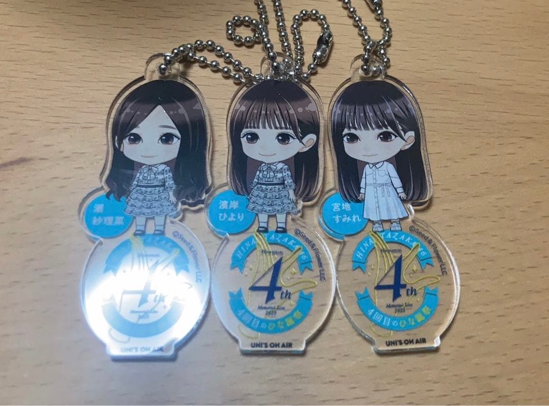 日向坂46 縁日 2等アクリルキーホルダー 全メンバー