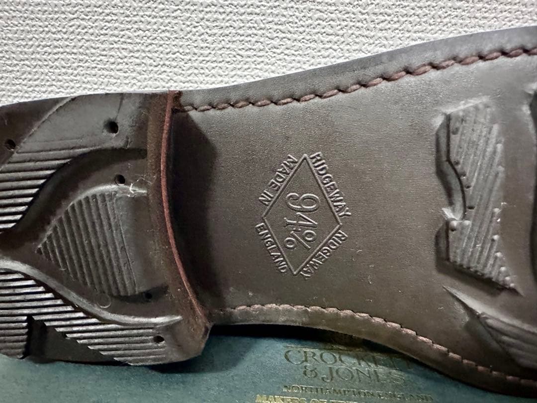 【希少】コードバン　モールトン　MORETON 　Uチップ　UK7.5