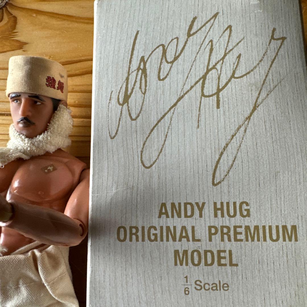 激レアフィギュア】 アンディフグ 日清 強麺 ANDY HUG 1/6スケール