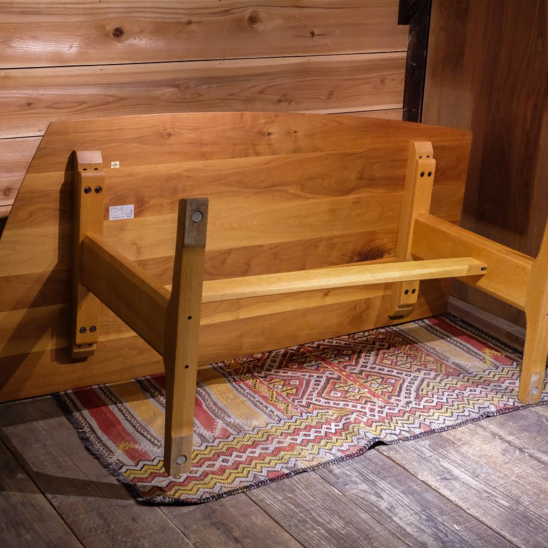 柏木工 高山ウッドワークス ダイニングテーブル ウォールナット&オークコンビ