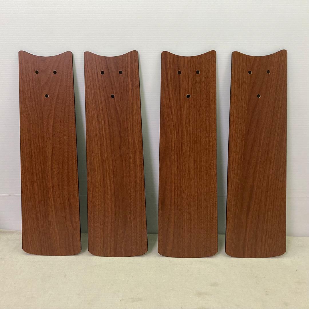 LOWYA ラスボルタ 6灯 シーリングファンライト ブラック ウォルナット