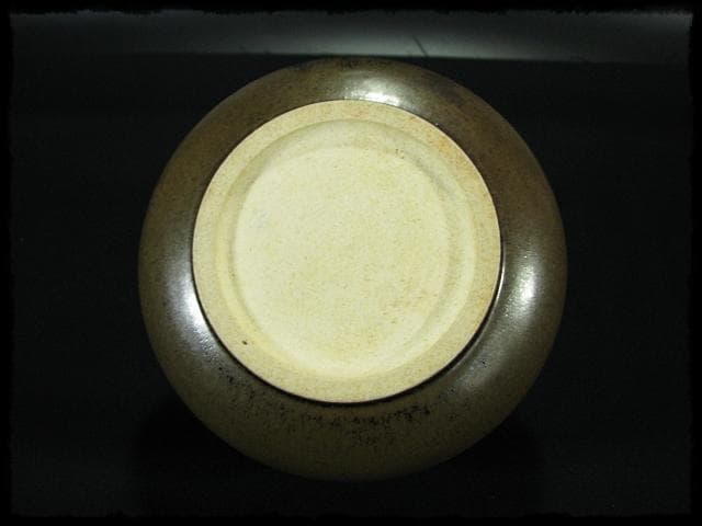 膳所 ぜぜ 口梅鉢 エフゴ 餌袋 建水 岩崎 新定 遠州 茶道具 f197