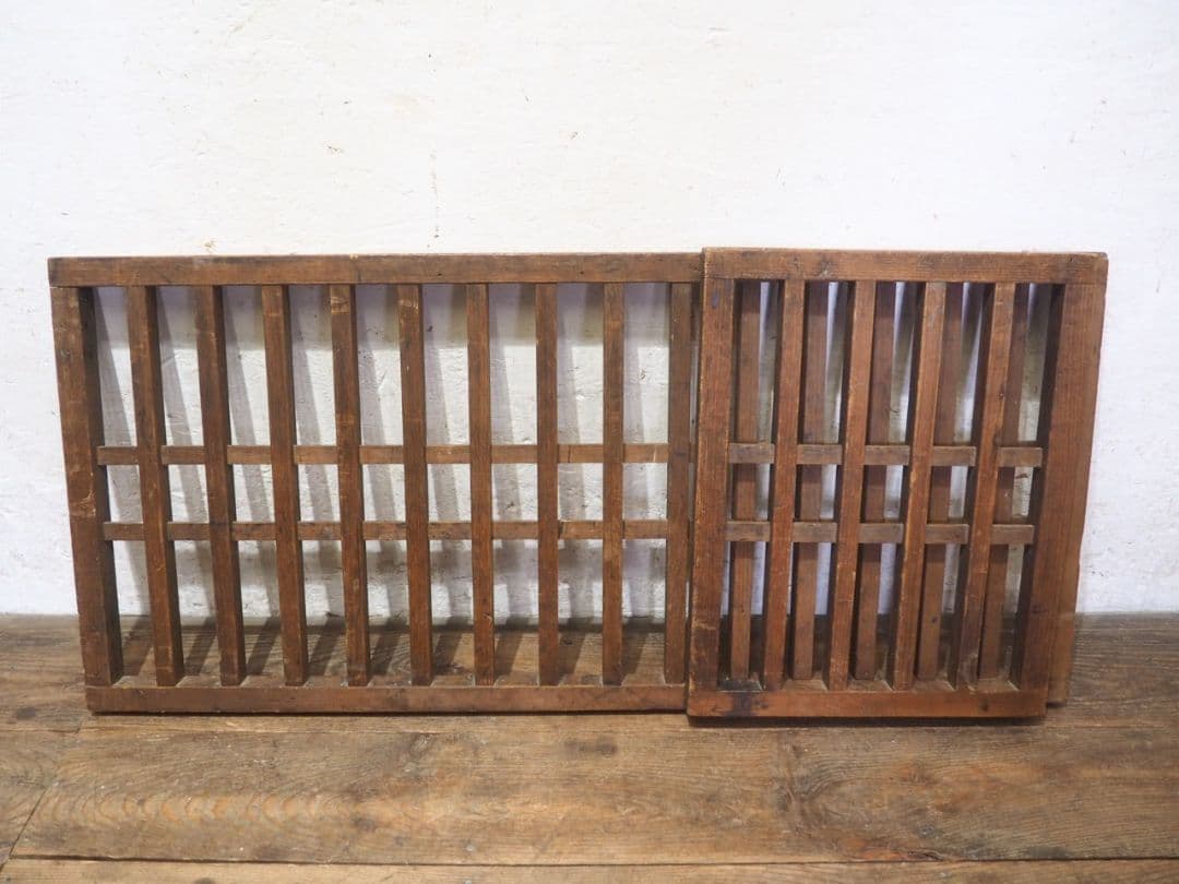 1401 アンティーク 帳場格子 間仕切り 衝立 結界 骨董 レトロ オブジェ