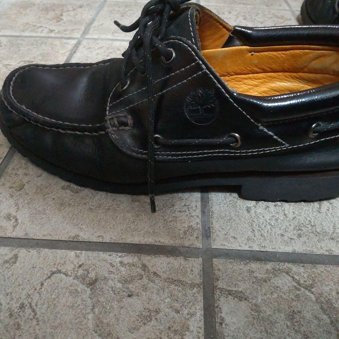 【クリーニング済】Timberland 3eye クラシックラグ ヌバック