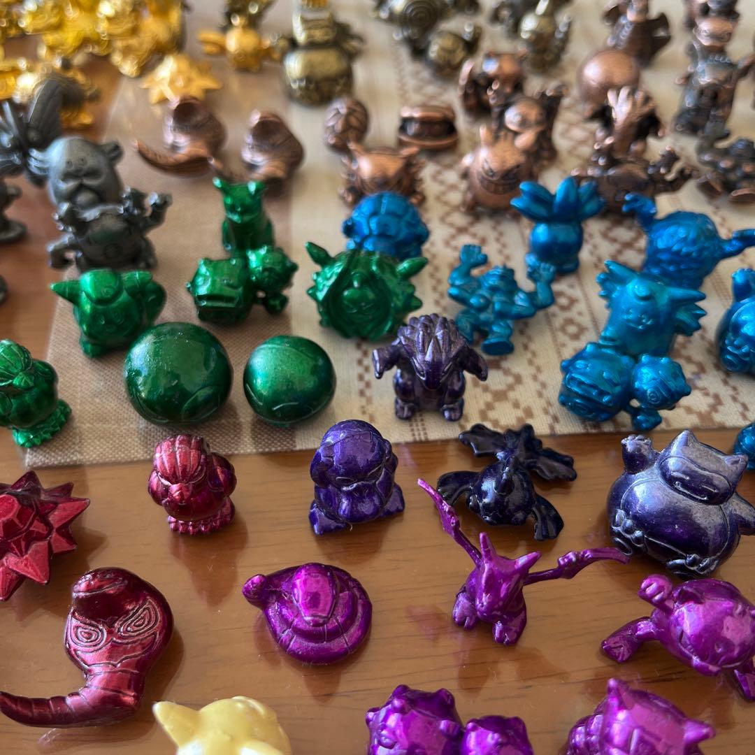 貴重品】初期 ポケモンメタルコレクション フィギュア117体まとめ売り