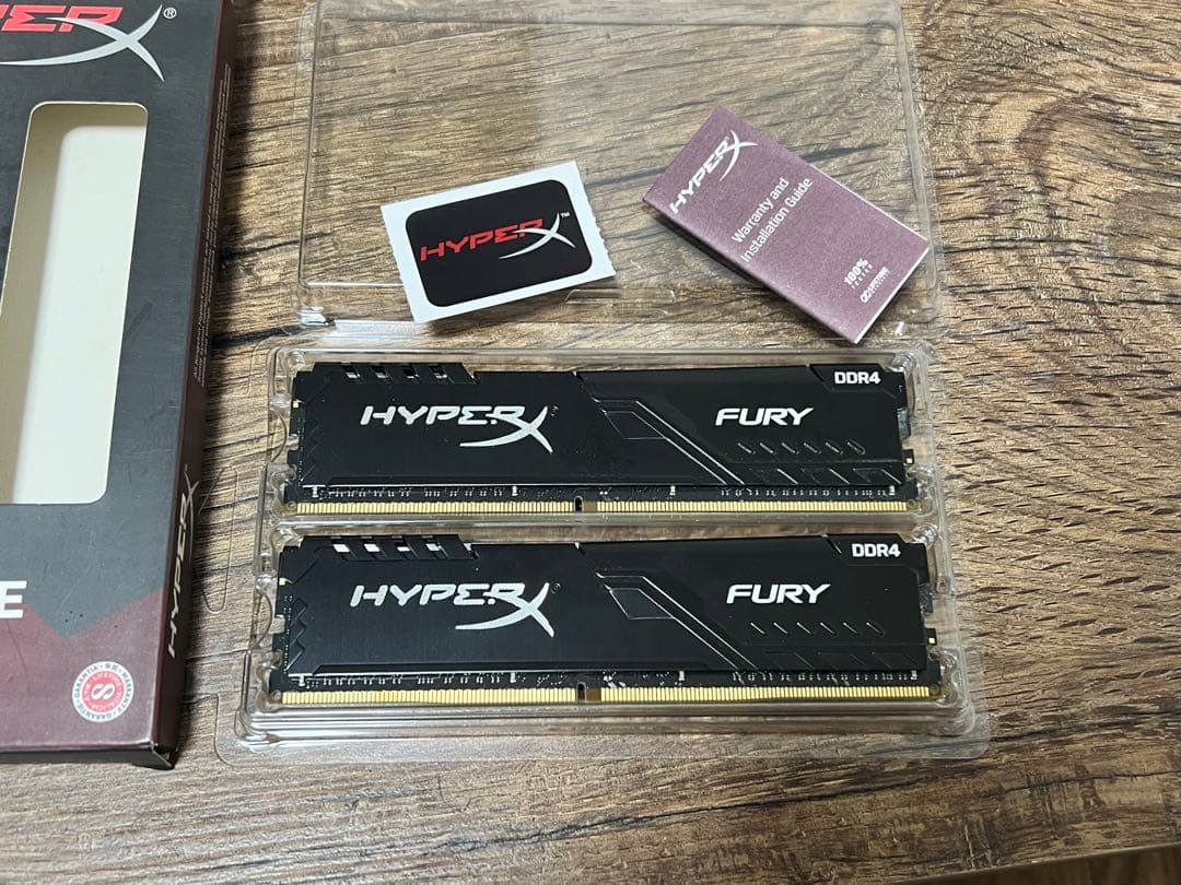 HYPERX FURY 32GB メモリーキット Kingston HyperX Fury RGB 32GB DDR4 3200Mhz PC-25600 (4x8GB) CL16