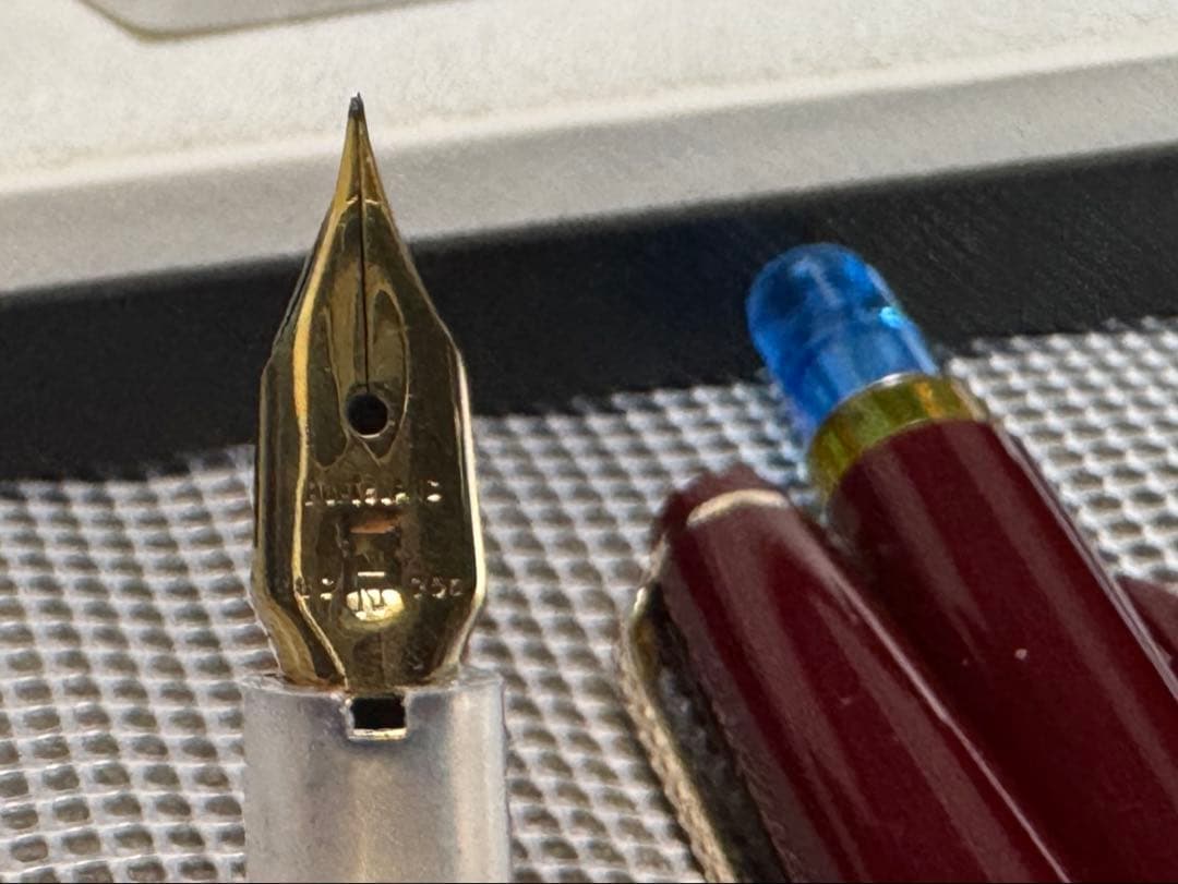 極美品】モンブラン NO12 1960s 万年筆 ボルドー F 18K