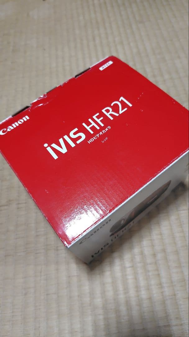 【美品】Canon iVIS HF R21 RED