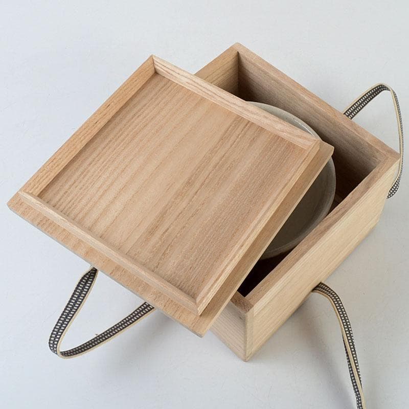 茶道具 瀬戸焼 福海窯 水野鉐一作 茶碗 共布共箱 C 9408