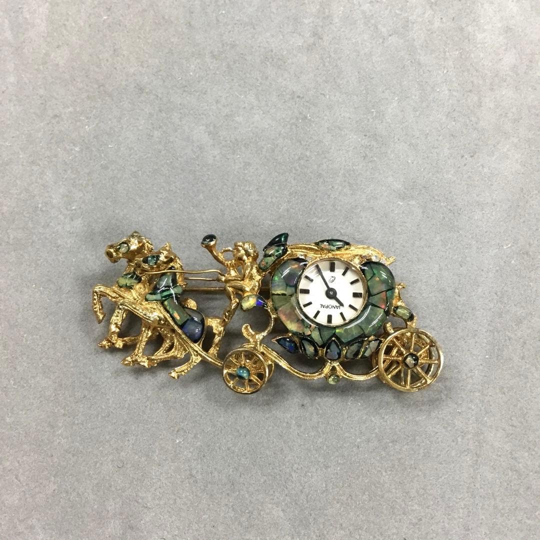 新品希少ヴィンテージオパールブローチ 超希少！Germany オパール