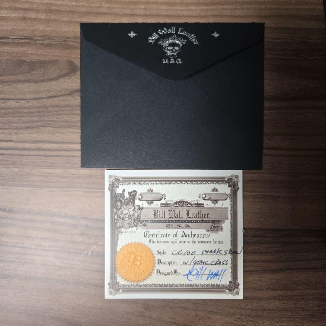 Bill Wall Leather シガレットケース カスタムオーダー 中古品