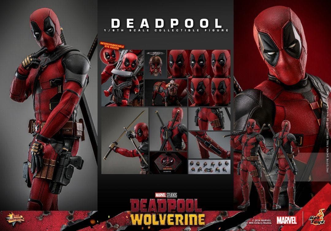 ホットトイズ MMS746 デッドプール 通常版1/6 Deadpool