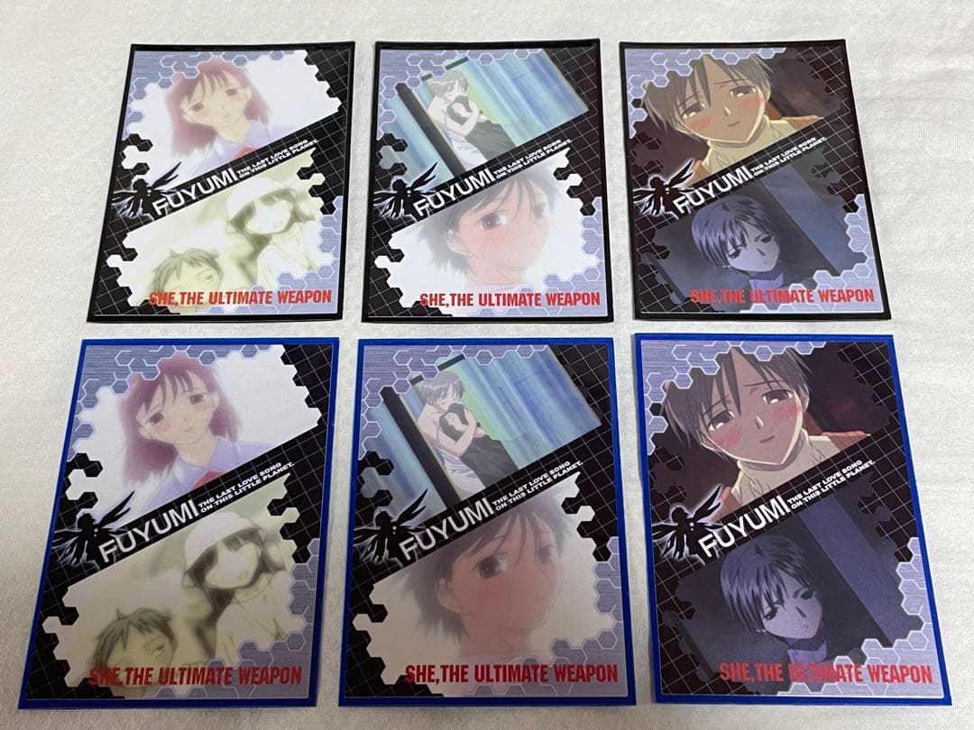 【希少】最終兵器彼女 トレカ フルコンプ＆PR02とバリエーションカード31種