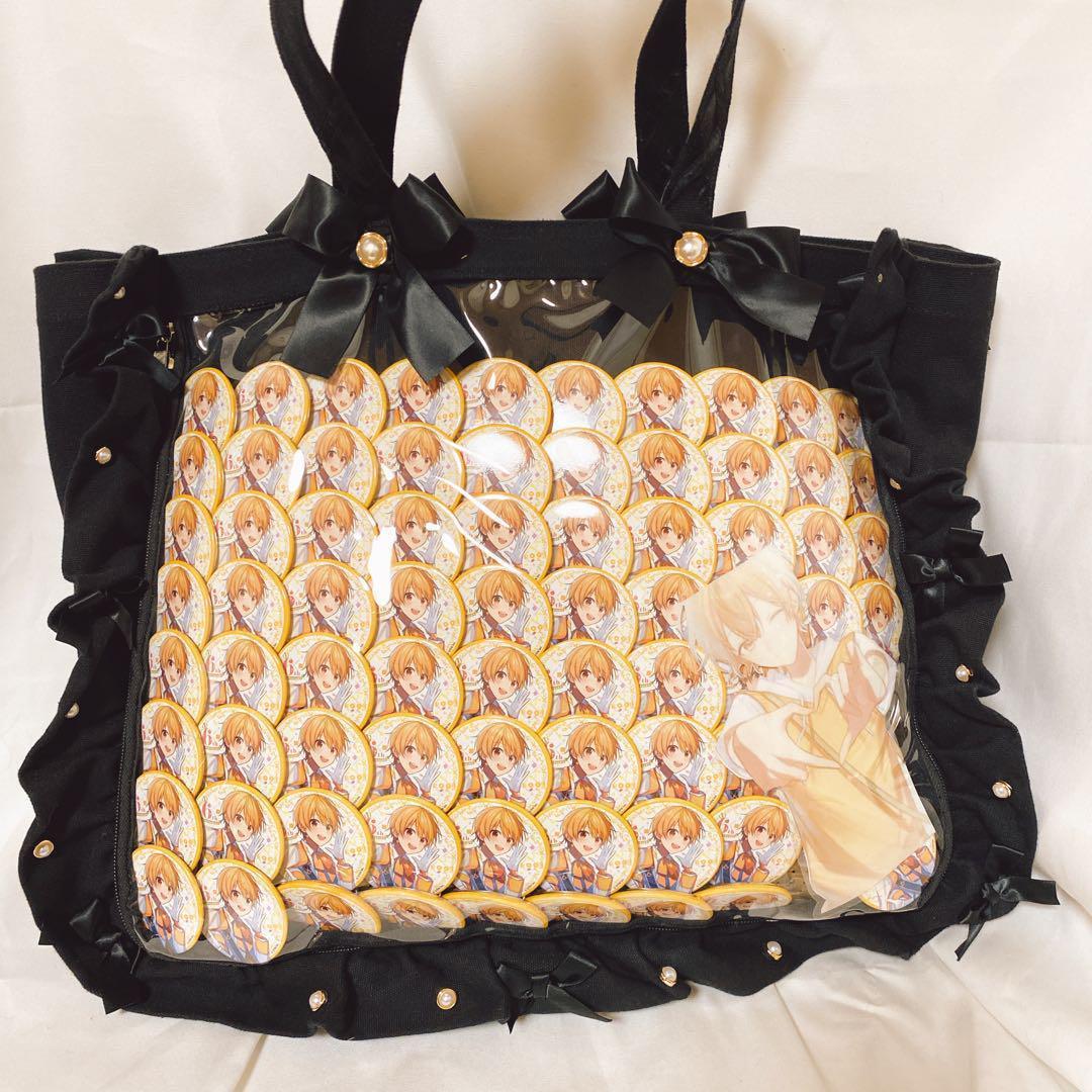 Bすとぷり☆痛バ☆るぅとくんバッグ 完成済み ブラック ショルダー