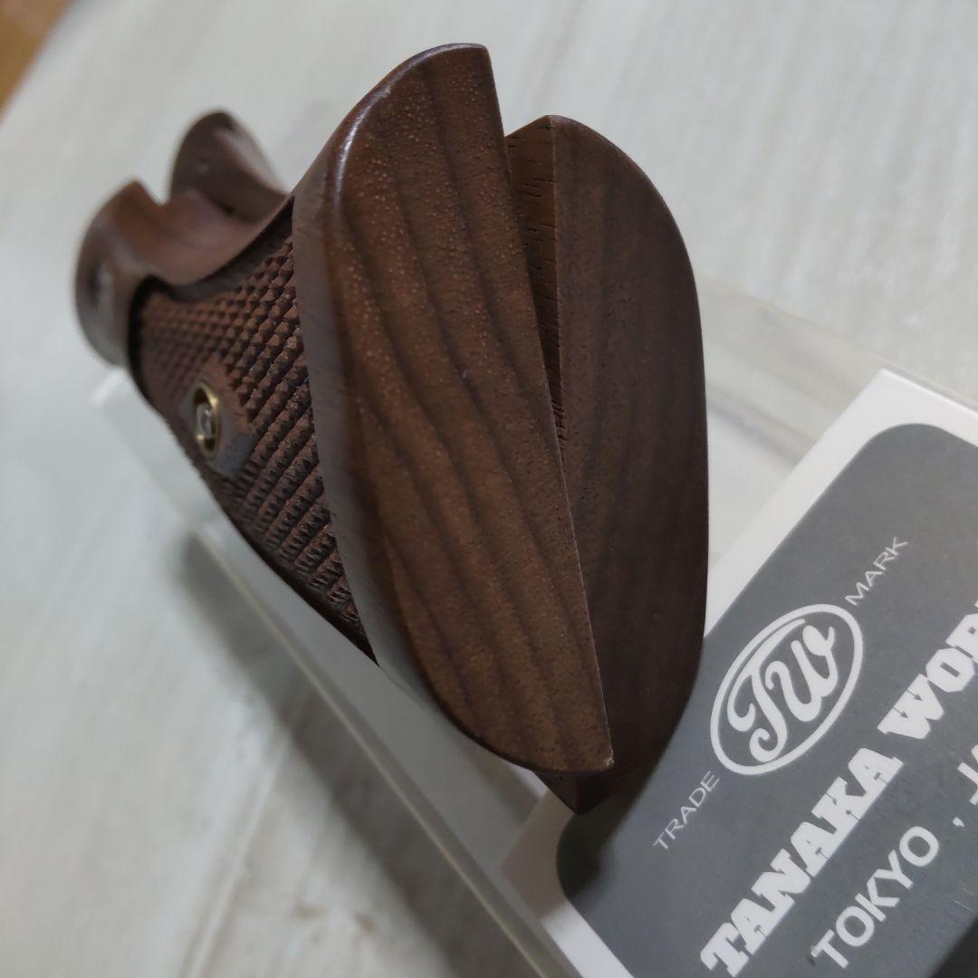 タナカ +ウェイトグリップ ウォールナット Kフレームスクエアバット用