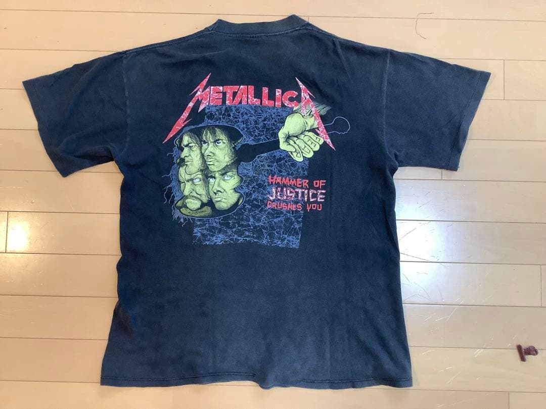 80s METALLICA メタリカ ヴィンテージバンドT BROCKUM - メルカリ