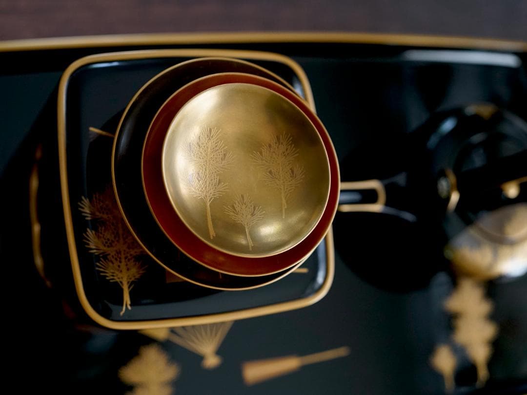 輪島の老舗　慶塚作　屠蘇器