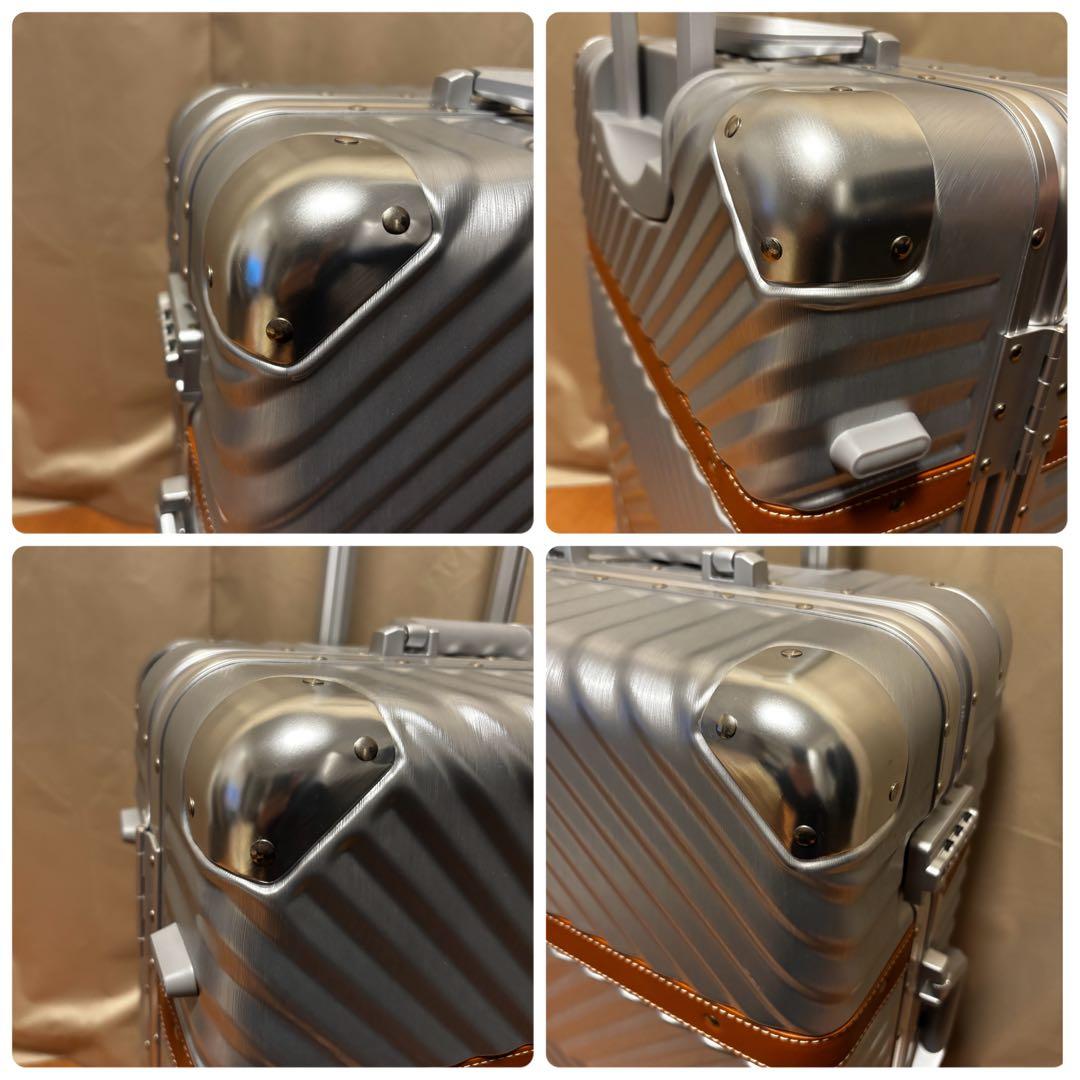 美品】60L ABS＋PC 素材 ハードキャリー TSAロック ストッパー付き