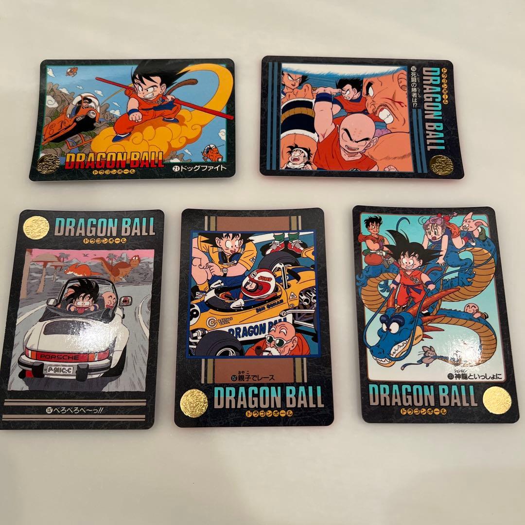 ドラゴンボール ビジュアルアドベンチャーカード5枚セット