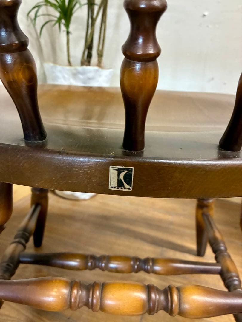 あたこ☆管414☆飛騨産業☆キツツキマーク☆ダイニングテーブル