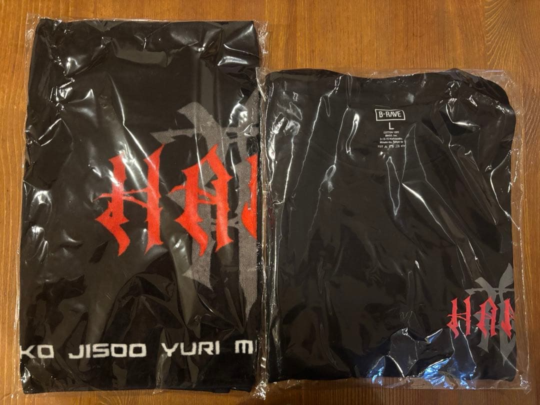 HANA Tシャツ L タオル2点セット