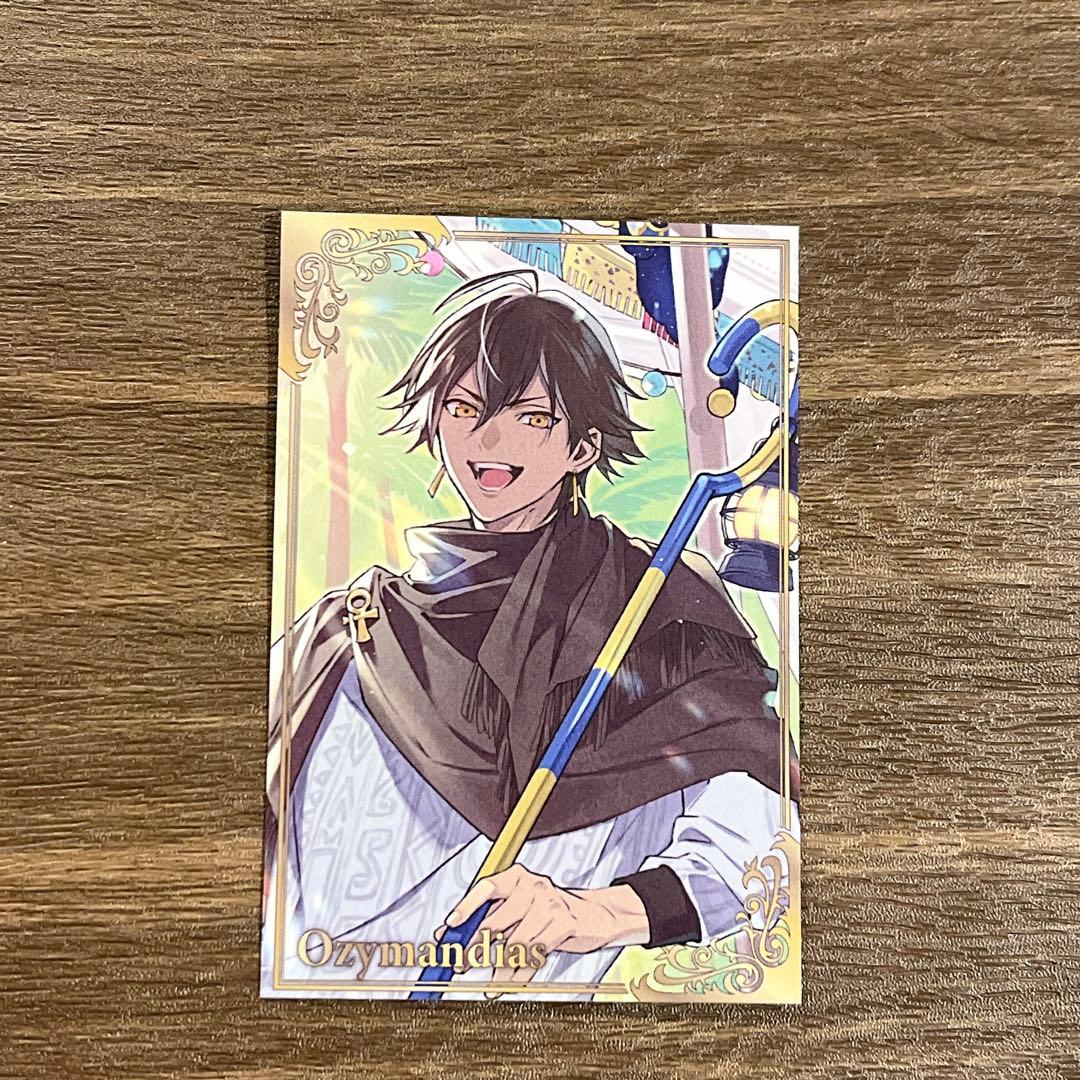 fgo ホテルカルデア オジマンディアス フード 特典 キャラクターカード