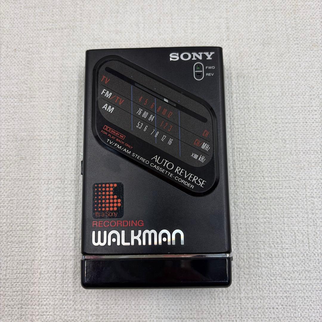ジャンク SONY WALKMAN カセットプレーヤー レトロ