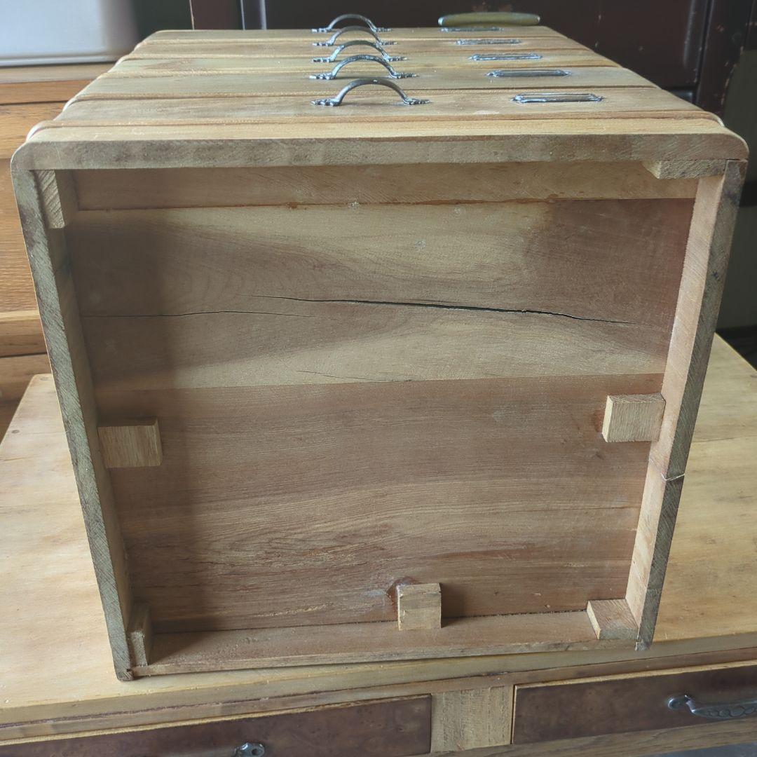 古道具 アンティークやや大きめ5段引き出し