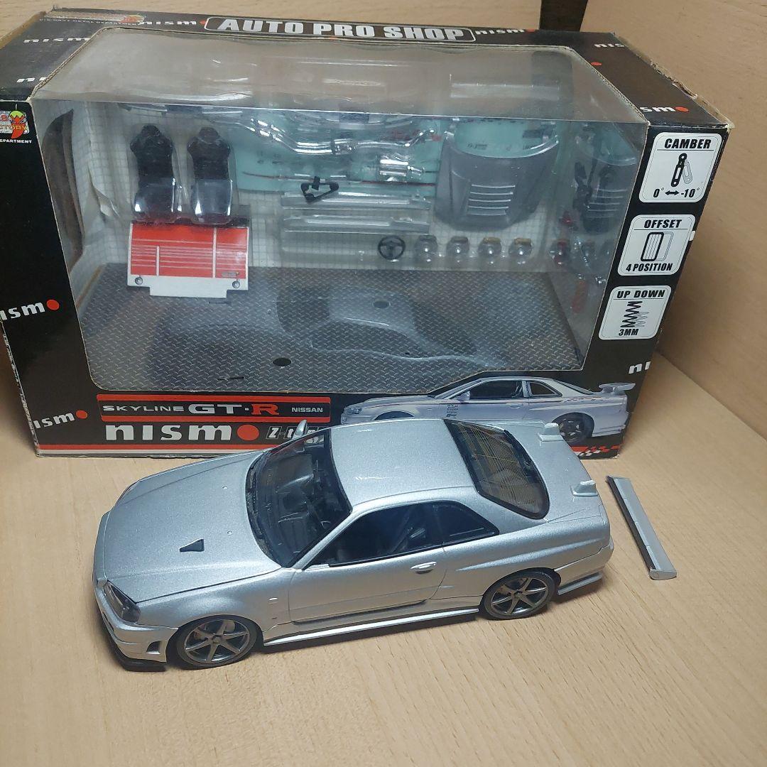 ホットワークス R34NISMO GT-R Z-Tune 1/24ジャンク品 - メルカリ